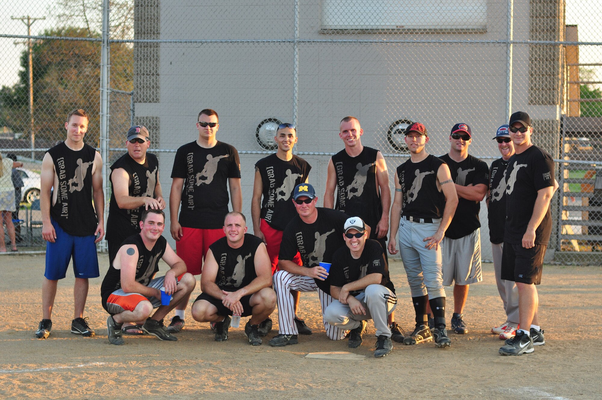 WRIGHT-PATTERSON AIR FORCE BASE, Ohio – The 4th Annual Air Force Sergeant’s Association Softball Challenge between the 445th Airlift Wing Reservists and the Team Wright-Patt active duty was held July 9 at Dodger Field. The game was a fun and friendly competition that brought the units together. (U.S. Air Force photo/Senior Airman Mikhail Berlin)