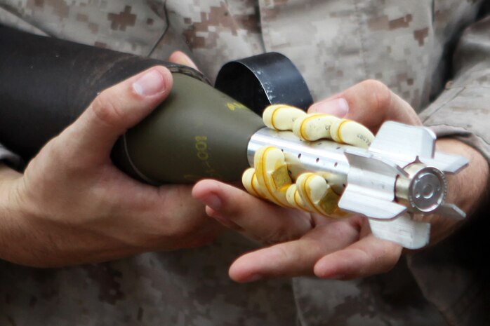 Marines with 1st Battalion, 2nd Marine Regiment, fired 60 mm mortar rounds from M-224 Mortar Systems on Camp Lejeune, N.C. Aug. 18, 2011. The training served as an opportunity to maintain the unit’s new mortarmen’s skills. The unit is currently scheduled to attach to the 24th Marine Expeditionary Unit.