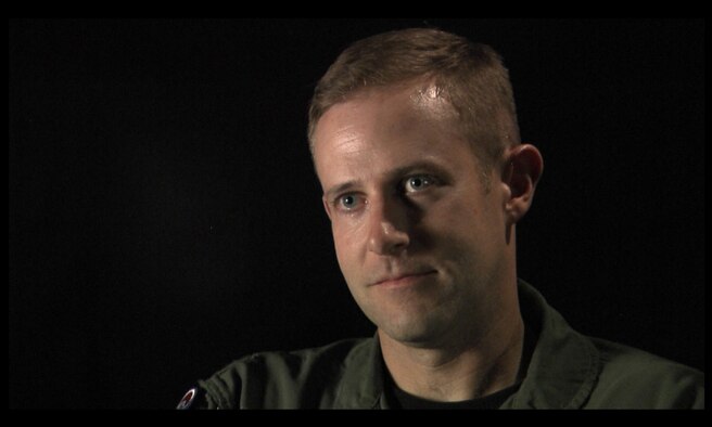 DAVIS-MONTHAN AIR FORCE BASE, Ariz. – Lt. Col. Scott Campbell, 358th Fighter Squadron commander and A-10 instructor pilot, talks about his experience with Sept. 11 and being one of two A-10 pilots to provide close air support during the firefight of Takur Ghar in Afghanistan in March, 2002. (Courtesy photo)