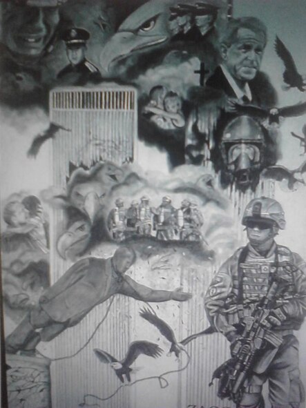 Entry 22 nose art submitted by Aaron Bryant, 7th Force Support Squadron. 
