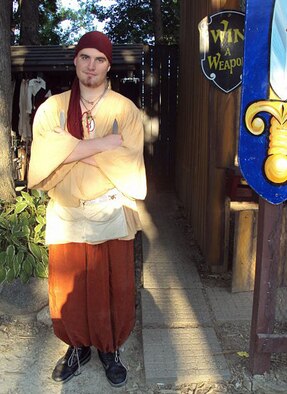 Devin Kunich poses for a photo at the Bristol, Wis., Renaissance Faire in this photo taken by his father, retired Master Sgt. Gary Kunich. Devin was killed shortly after midnight on Aug. 8, 2011, by a distracted driver while bicycling home from the faire. (courtesy photo/Gary Kunich)