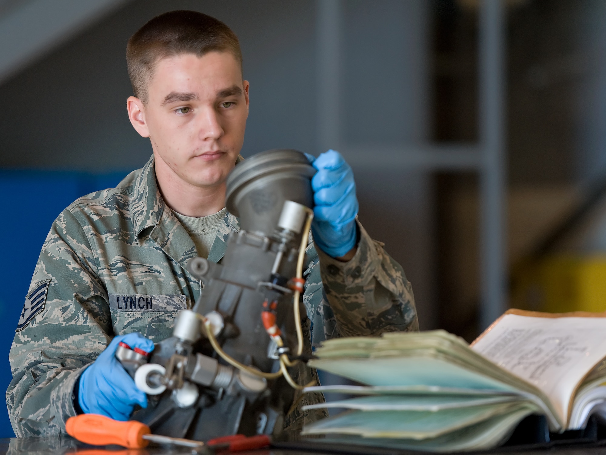 Staff. Sgt. Aaron Lynch.