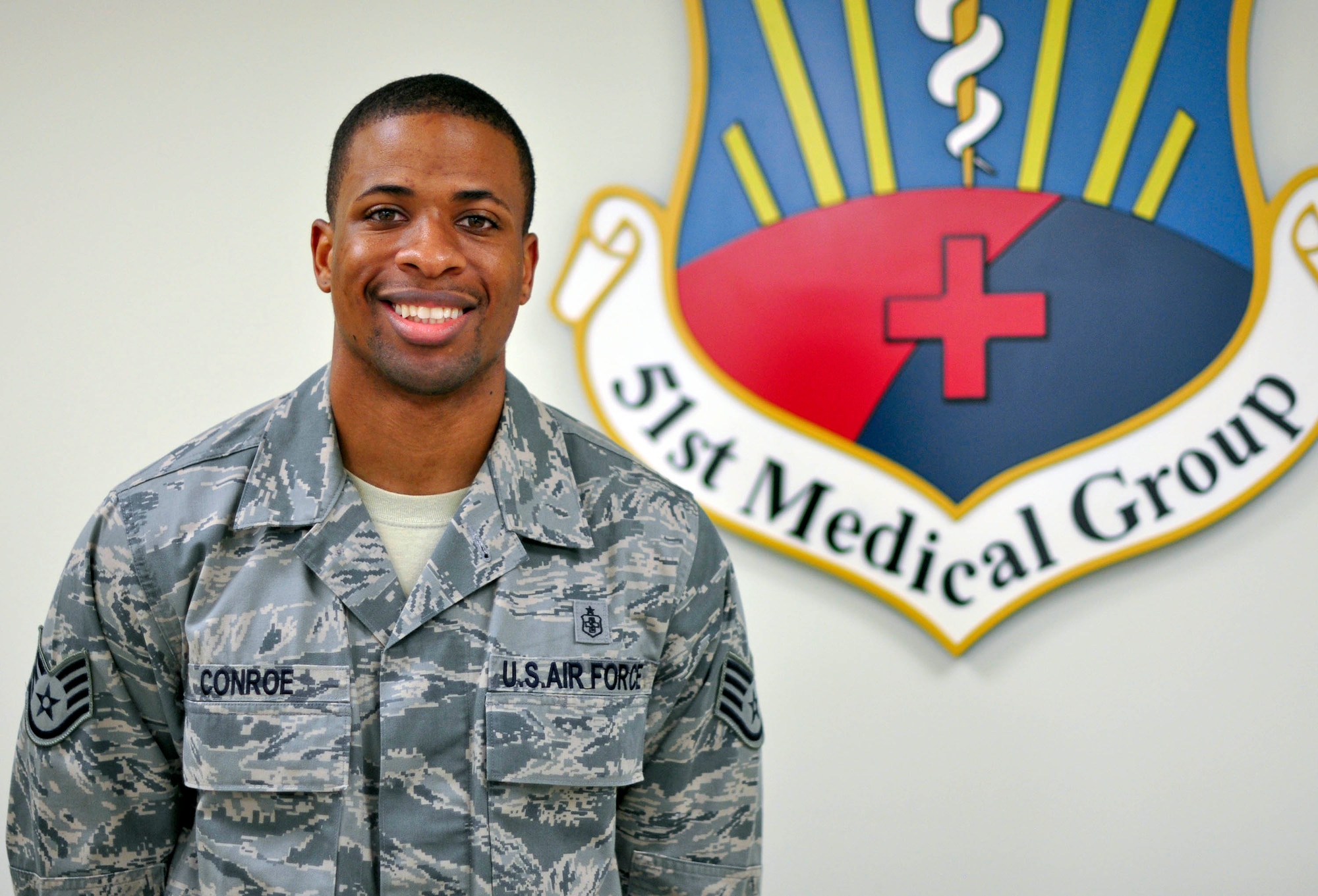 Staff Sgt. Hakim Conroe, 51st Medical Support Squadron (U.S. Air Force photo/Tech. Sgt. Chad Thompson)