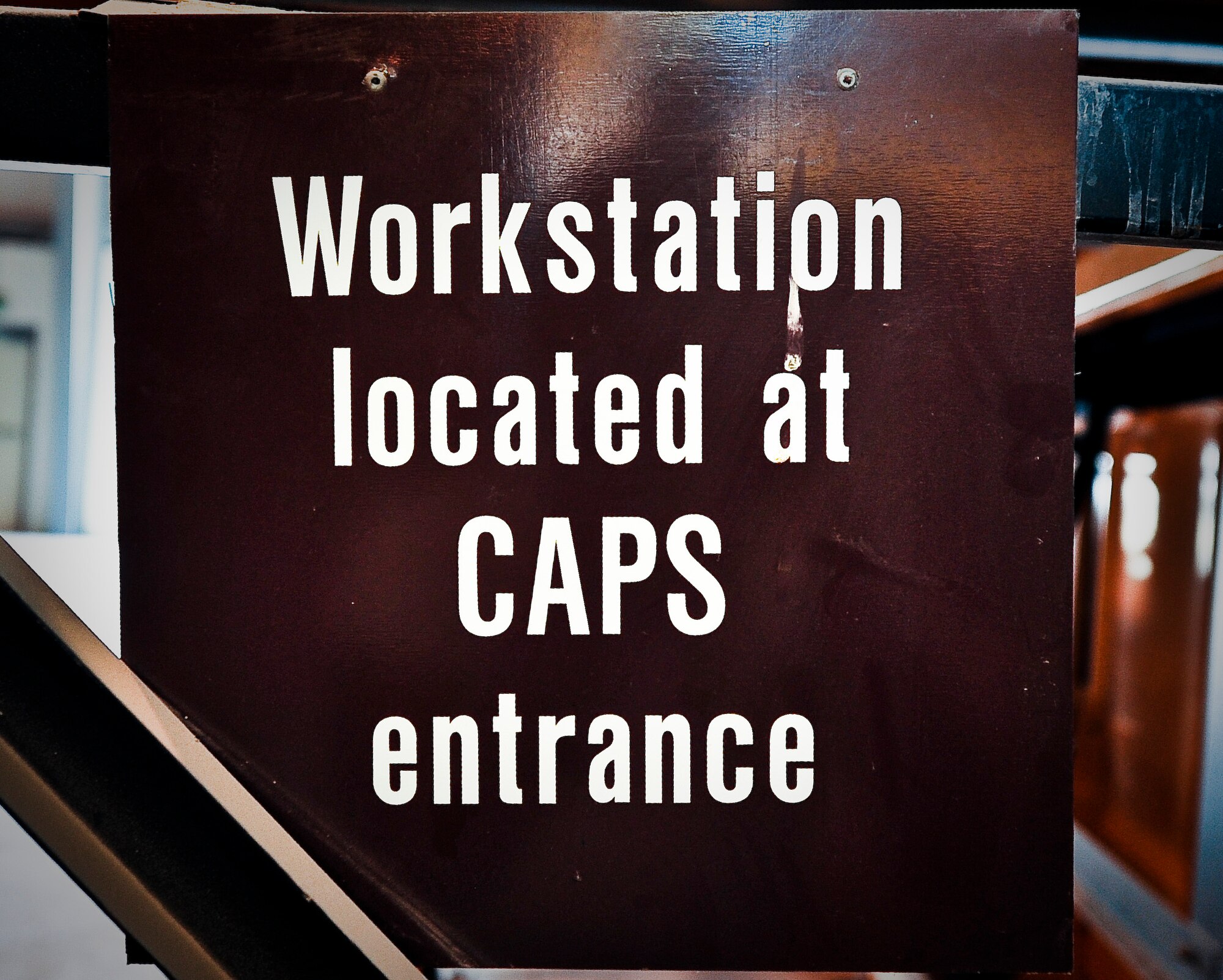The 379th Expeditionary Logistics Readiness Squadron's Consolidated Aircraft Parts Store is manned 24/7 by a team of 12 Airmen who provide support for aircraft in the AOR.  The CAPS Airmen order, stock and supply aircraft parts at an undisclosed location in Southwest Asia.   (U.S. Air Force photo/Senior Airman Paul Labbe)