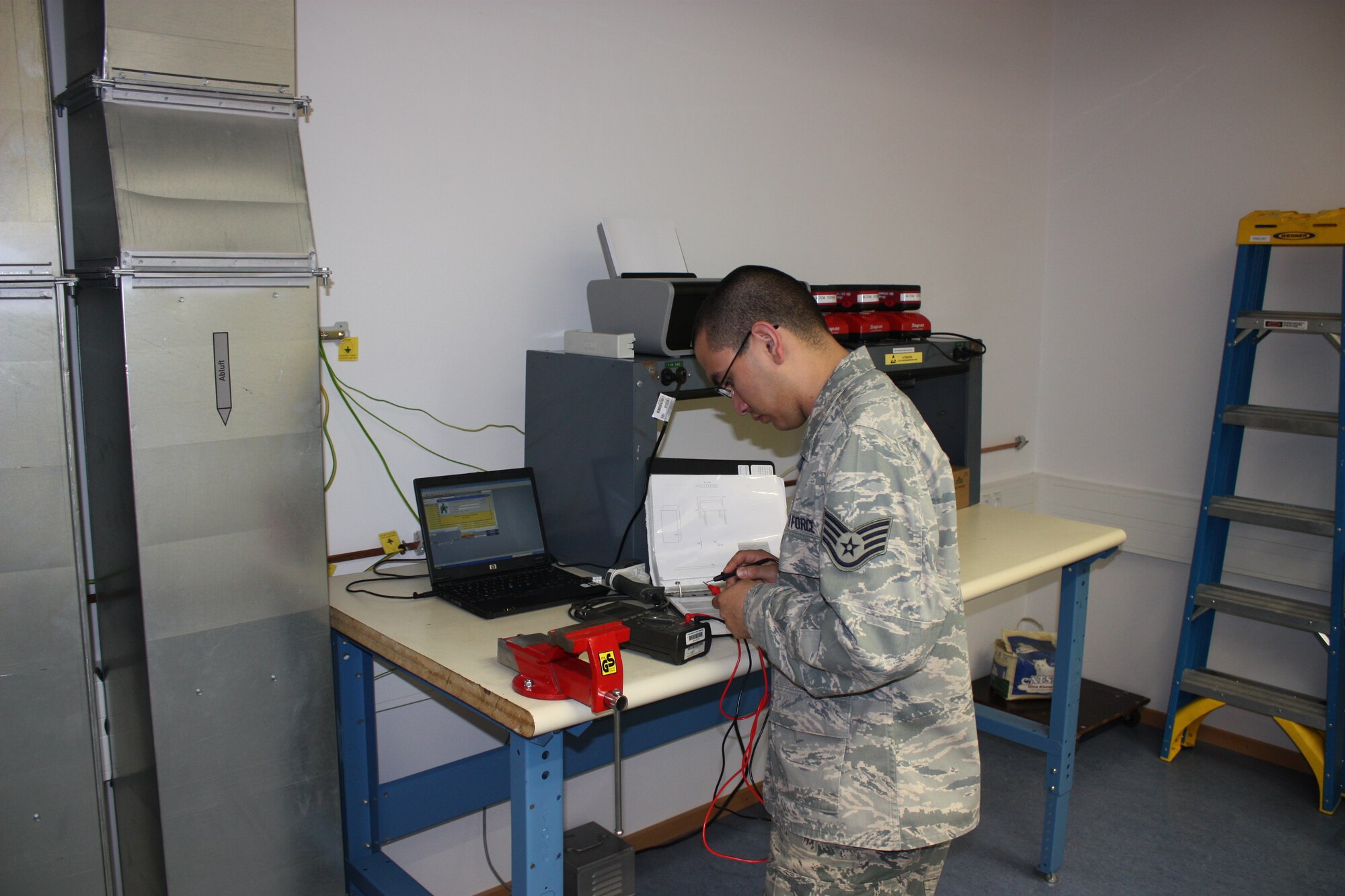 SPANGDAHLEM AIR BASE, Germany -- Staff Sgt. Jose Pacheco, 702nd Munitions Support Squadron, is the Super Saber Performer for the week of Aug. 22-26. (Courtesy photo)