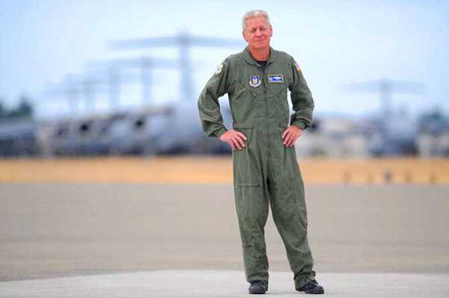 Col. Bruce A. Bowers Jr., 446th Airlift Wing commander, holds the reins of the 2,400- strong Air Force Reserve wing at McChord Field, Wash. (U.S. Army photo by Ingrid Barrentine)