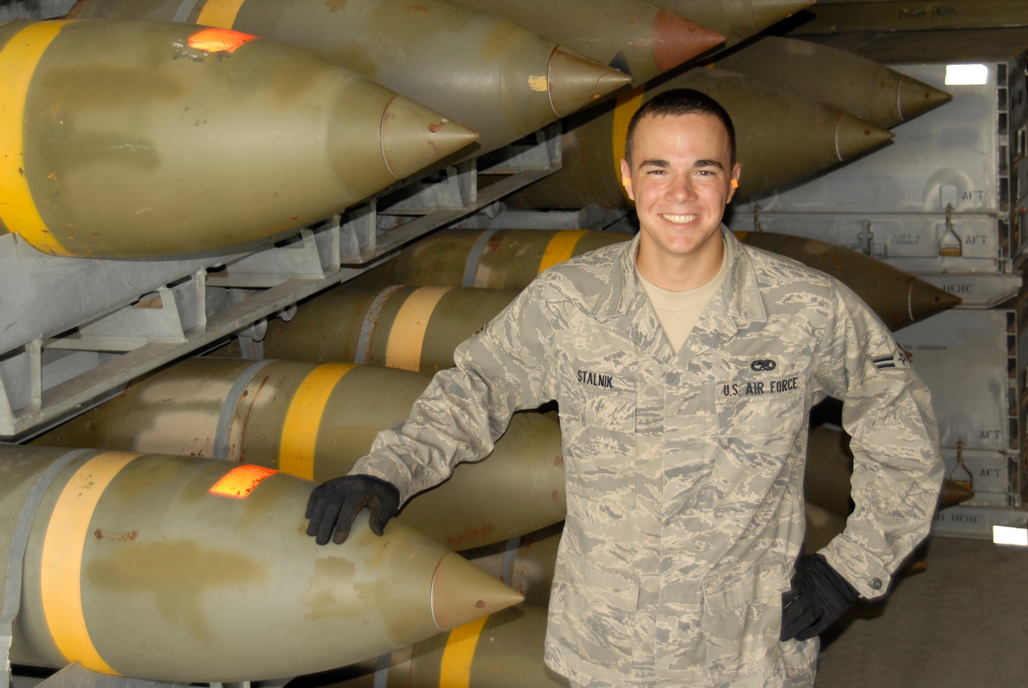 Airman 1st Class John Stalnik, 51st Munitions Squadron (U.S. Air Force photo/Tech. Sgt. Eric Petosky)