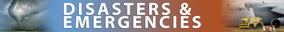 Disasters & Emergencies Banner