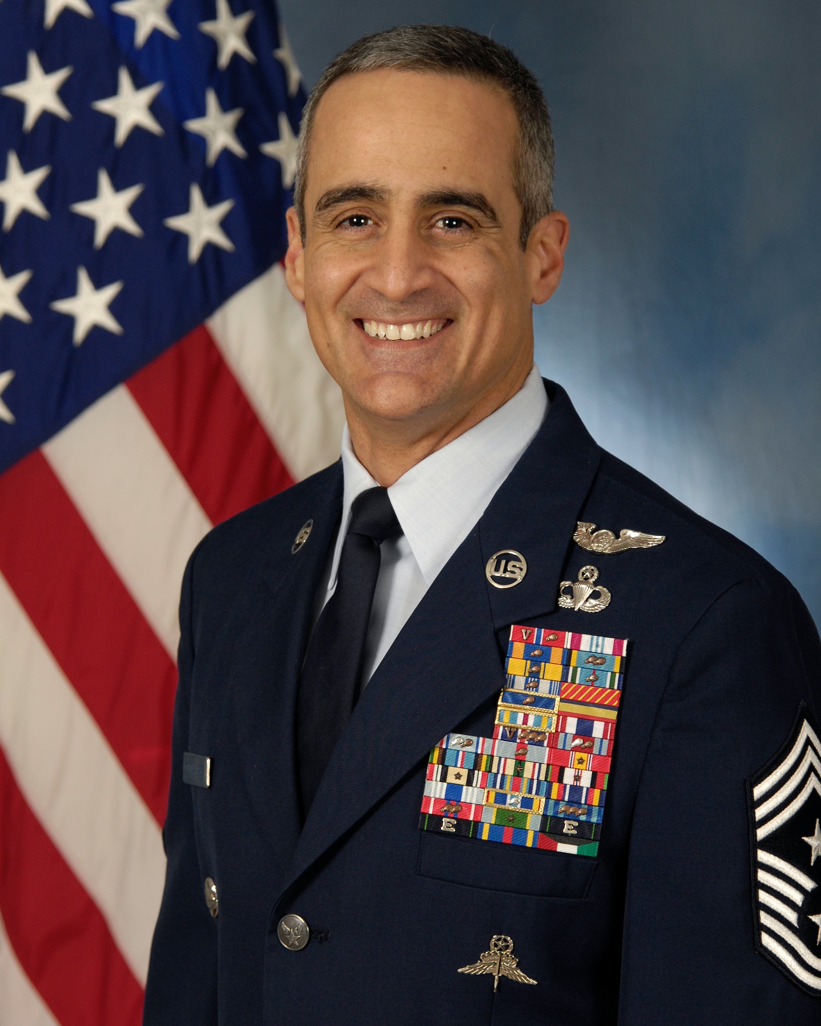 Chief Master Sgt. Ramon Colon-Lopez became the 1st Special Operations Wing's command chief at Hurlburt Field, Fla., Dec. 1, 2011. As command chief, Colon-Lopez is the senior enlisted adviser to the 1st SOW commander on issues affecting the health, welfare, morale, training, development and utilization of more than 5,000 enlisted Airmen. (U.S. Air Force photo)
