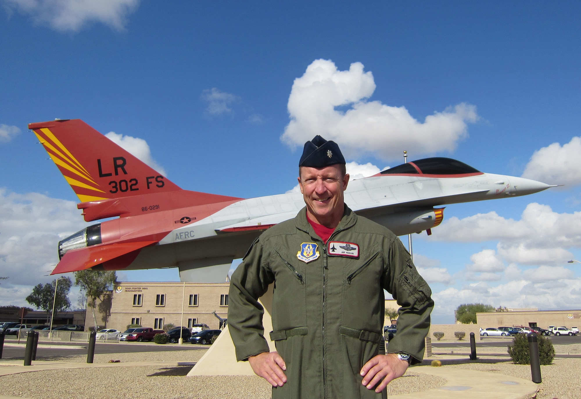 “It was such a great honor to be a part of the 301st FS. Tuskegee Airmen heritage,” states Lt. Col. Jay Paulus, 944th OG/CD, Operations Group Deputy Commander. “That unit has such an incredible history.” (U.S. Air Force photo/Capt. Elizabeth Magnusson)