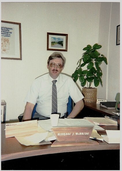 Mr. Michael McBride in 1980.  Courtesy Photo