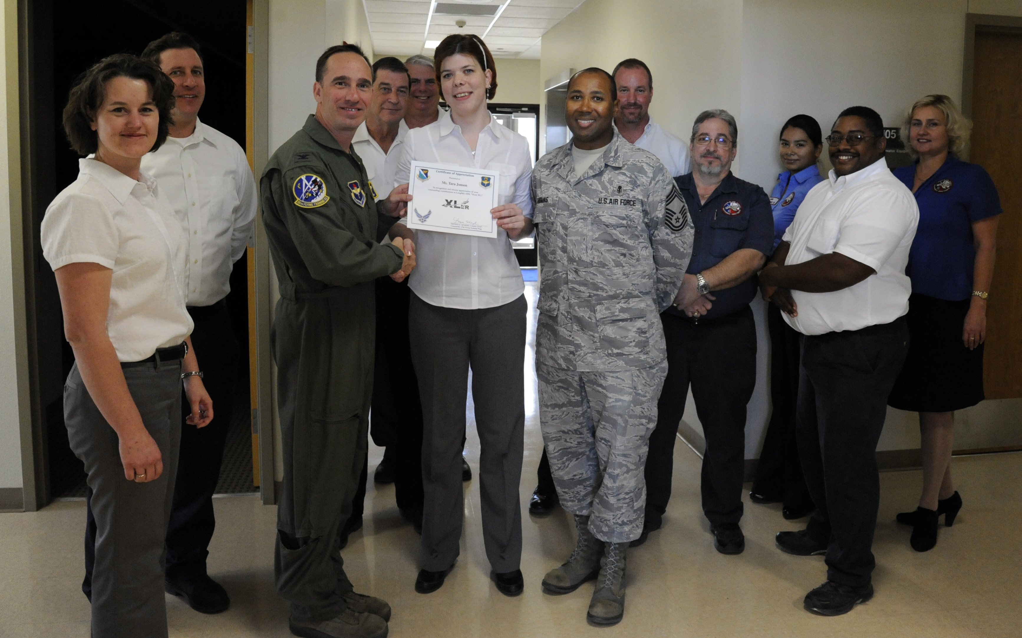 Laughlin XLer Tara Jonson > Laughlin Air Force Base > Display