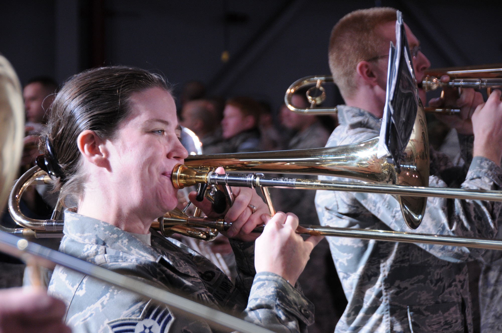 More commonly known as the Triple Nickel from the days when it was named 555th Air Force Band, the band has been in existence since the 1920s.  Existing well before the Air Force became a separate branch of the armed services, the band has gone through several name changes before earning its current title as Air National Guard Band of the Great Lakes.

For nearly 90 years the Air National Guard Band of the Great Lakes has been a symbol of professionalism and a source of excellent community relations.
