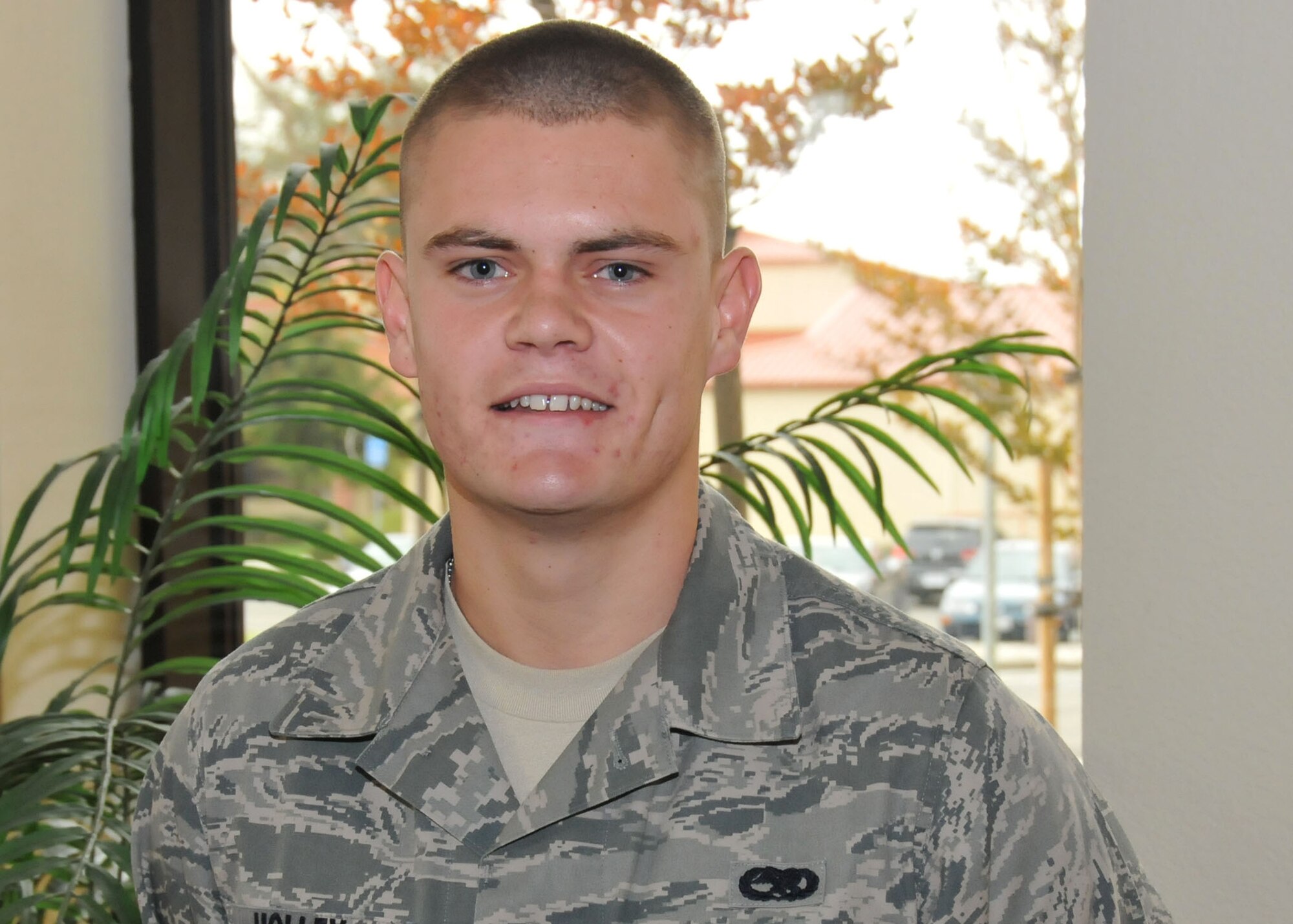 TRAVIS AIR FORCE BASE, Calif. --  Airman Basic Billy Holly, 349th Maintenance Squadron
