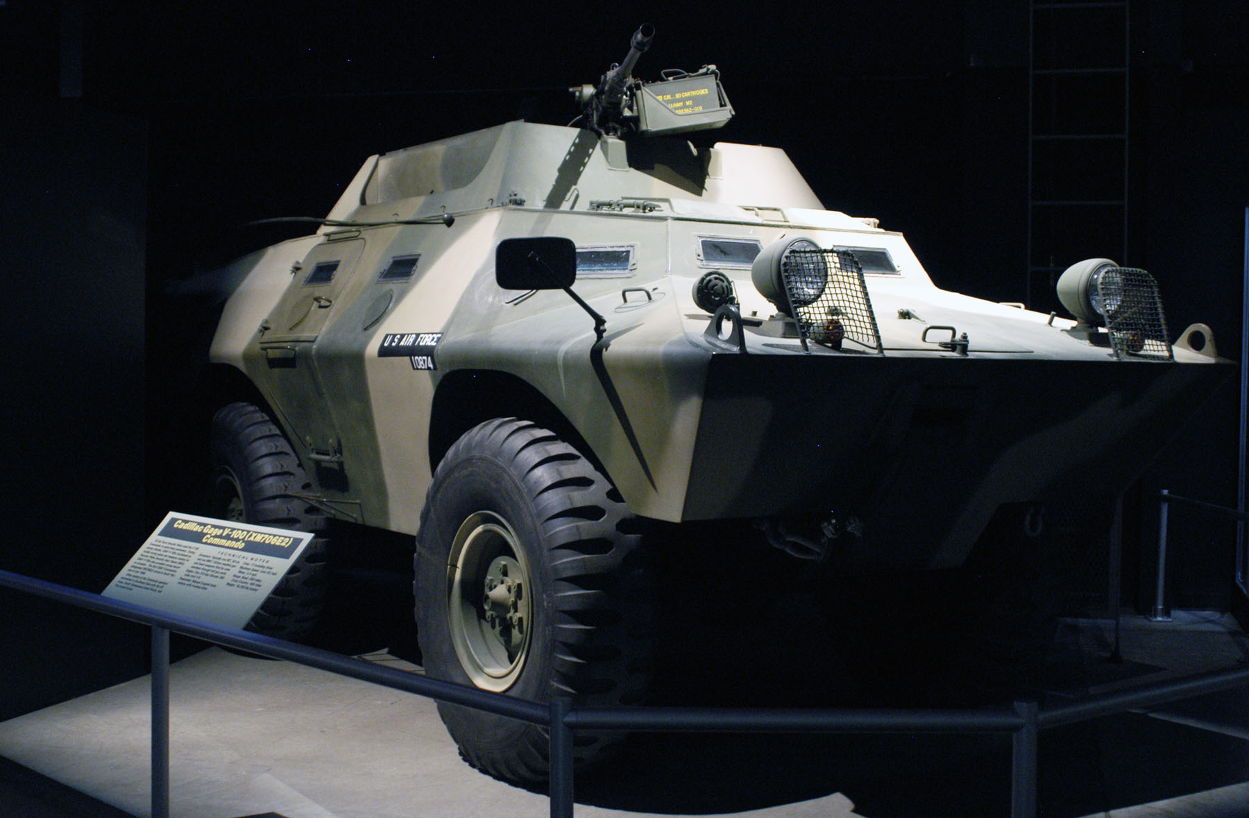 Cadillac Gage V-100 (XM706E2) Commando > National Museum of the US Air ...