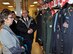 Members from the Maine Funeral Directors Association look at Army uniforms in the uniform section at the Charles C. Carson Center for Mortuary Affairs, Dover Air Force Base, Del., Dec. 8, 2011. Uniforms are prepared for the fallen for their final journey home and burial.(U.S. Air Force photo/Tech. Sgt. Marvin B. Moore)