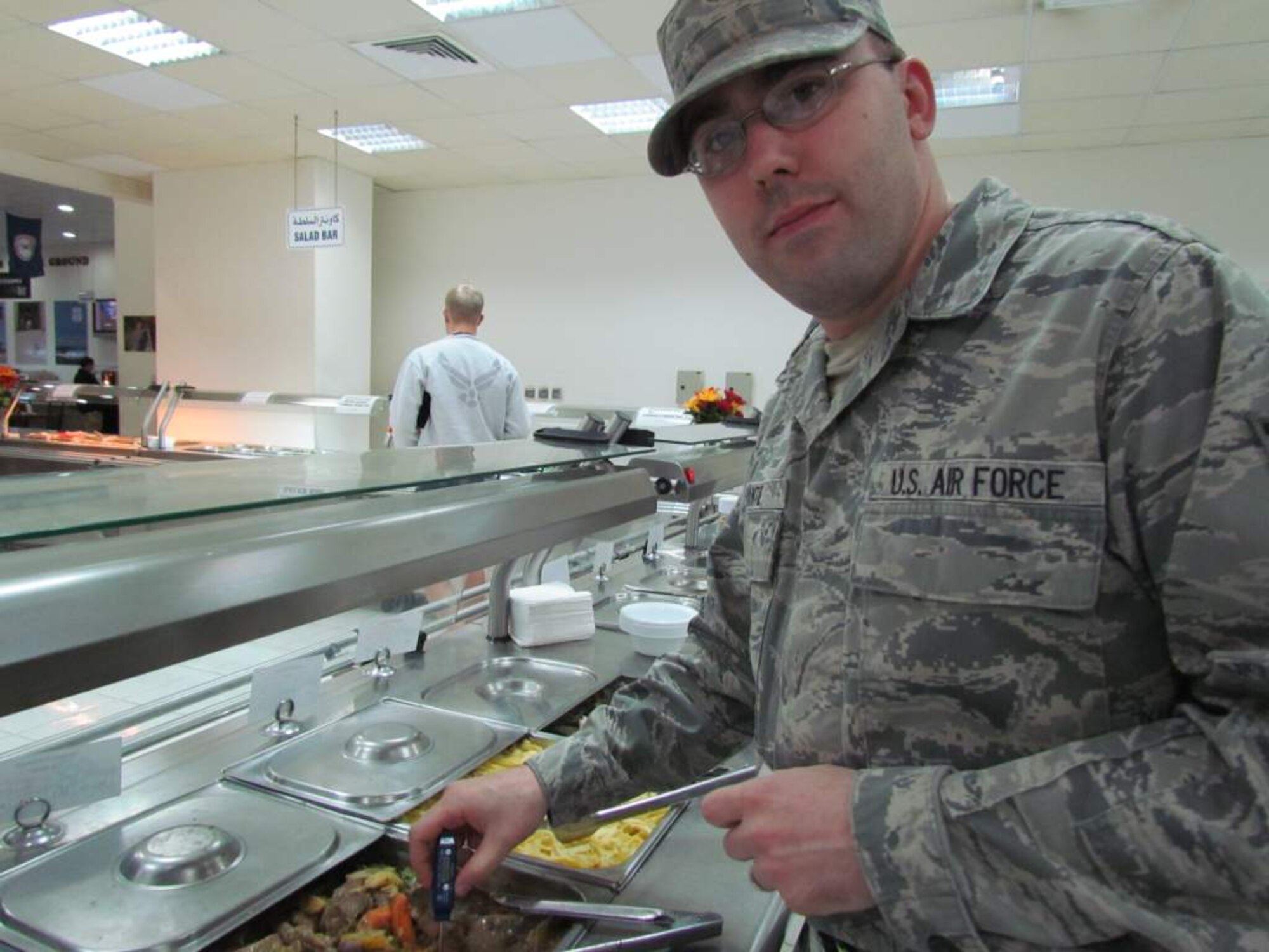 Staff Sgt. Adam J. Shantie is deployed from 88th Aerospace Medical Squadron,Wright-Patterson Air Force Base, Ohio. (U.S. Air Force courtesy photo)
