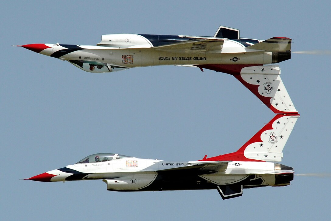 The U.S. Air Force Air Demonstration Squadron "Thunderbirds" is coming back to Homestead ARB to headline the 2012 Wings Over Homestead Air Show Nov. 3-4. (U.S. Air Force photo)
