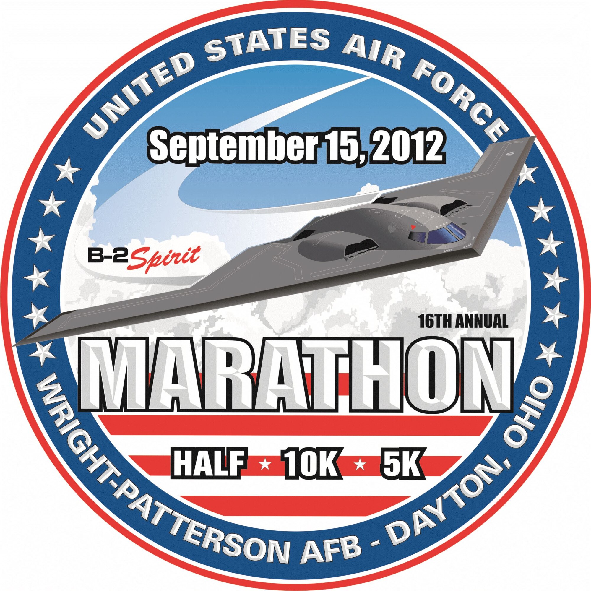 2012 Air Force Marathon patch