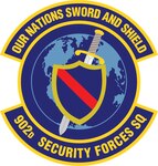 902nd Security Forces Squadron unit patch