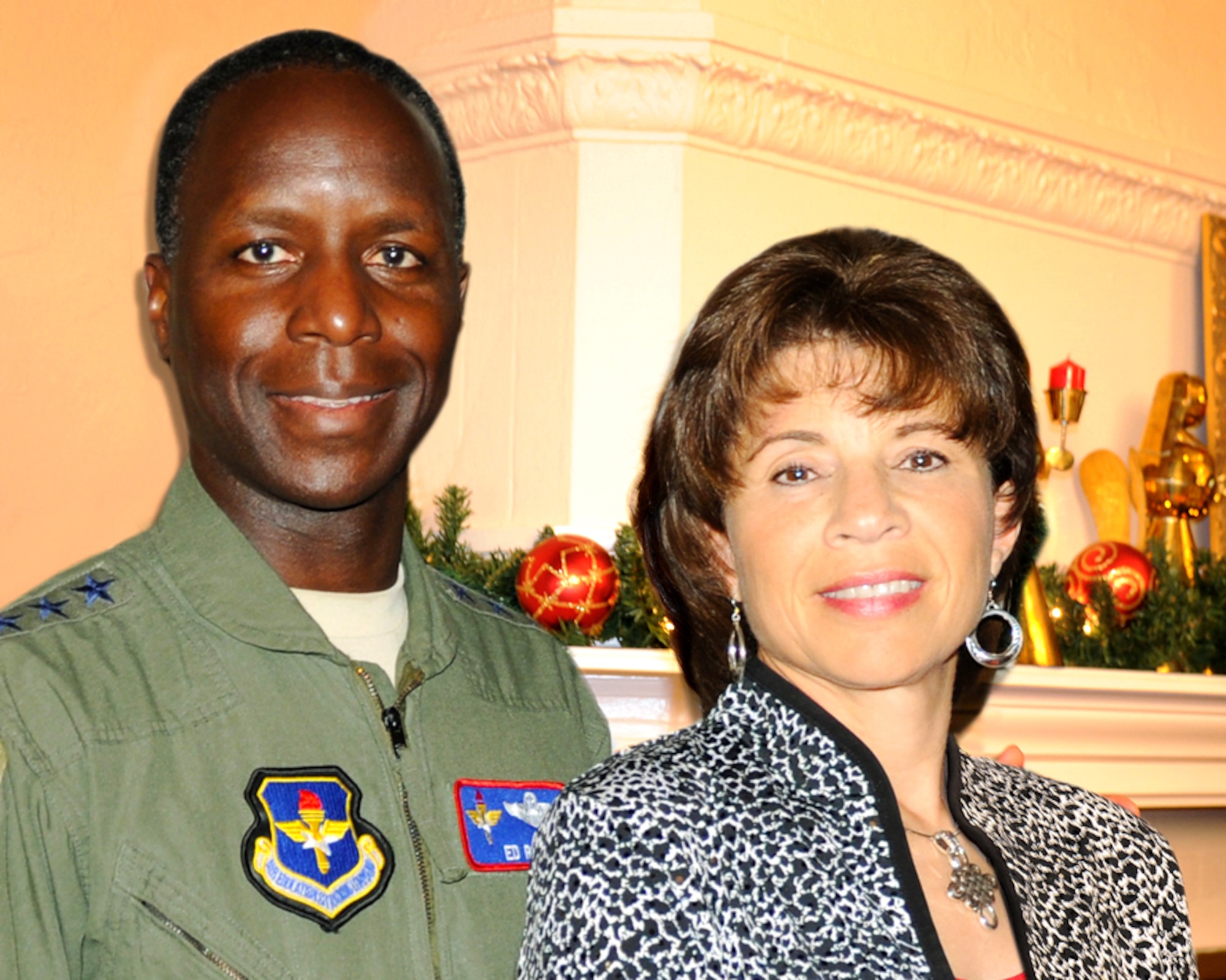 The commander of the Air Education and Training Command, Gen. Edward A. Rice Jr., and his wife, Teresa, wish everyone in the command a safe and healthy holiday season. (U.S. Air Force photo)