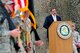 Secretary of Defense, Leon Panetta, talks to U.S. service members during a flag casing ceremony that marked the end of Operation New Dawn, at the former Sather Air Base, in Baghdad, Iraq, on Dec. 15, 2011. Since 2003, more than 1 million Airmen, Soldiers, Sailors and Marines have served in Iraq. (U.S. Air Force photo/Master Sgt. Cecilio Ricardo)