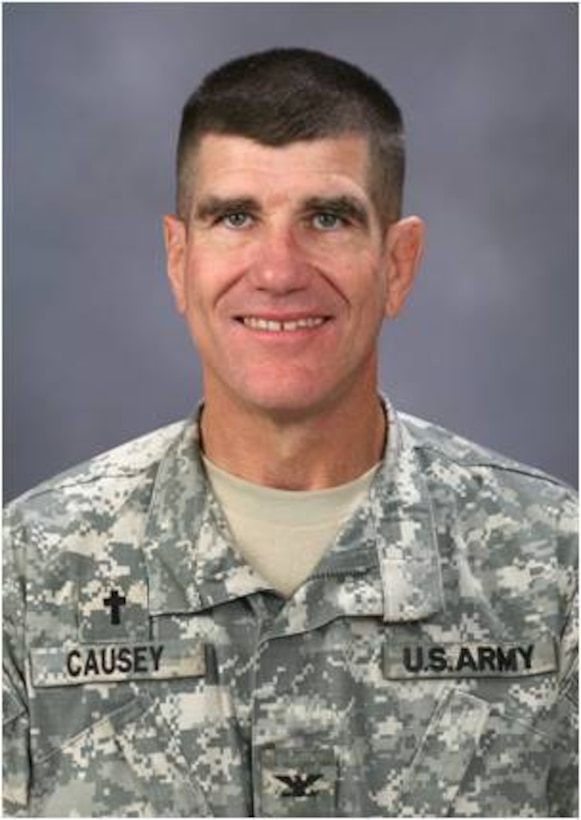 Chaplain Brent V. Causey holds a Bachelor of Arts Degree from Biola University, La Mirada, California, and a Master of Divinity Degree from Fort Southwestern Baptist Theological Seminary, Worth, Texas. His military education includes completion of the Chaplain Officer Basic and Advanced Courses, United States Army Command and General Staff College, and the Army War College.
