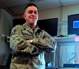 Staff Sgt. Travis Kennison, 8th Communications Squadron client systems assistant NCO in charge, was recently named one of the newest members on the U.S. Air Force’s premier aerobatic demonstration team, the Thunderbirds. Kennison will serve in one of only a few select positions assisting Thunderbird crew team members and commanders with all their client systems administrator needs. (U.S. Air Force photo by Senior Airman Jessica Hines/Released)