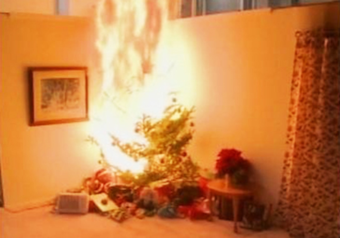 Each year thousands suffer injury, burns and death due to holiday decorations and carelessness. Trees, lights, and ornaments produce extra hazards in our homes and workplaces at a time when the hectic season may distract us from fire safety. (Courtesy photo)