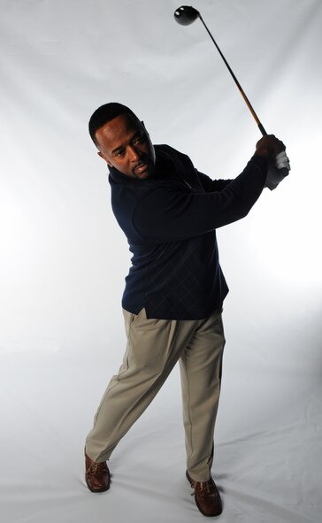 "Installing lights on the golf club's driving range and putting green would be a nice addition," said Nathanial Waters, 2nd Force Support Squadron Compass Contract Group site manager. "It would be nice to be able to use the range later in the evening during the summer months. The funds could also allow active-duty Airmen and NCOs to play intramural golf for free like the other intramural sports. The golf cart and green fees add up really quick." (U.S. Air Force photo/Airman 1st Class Micaiah Anthony)(RELEASED)