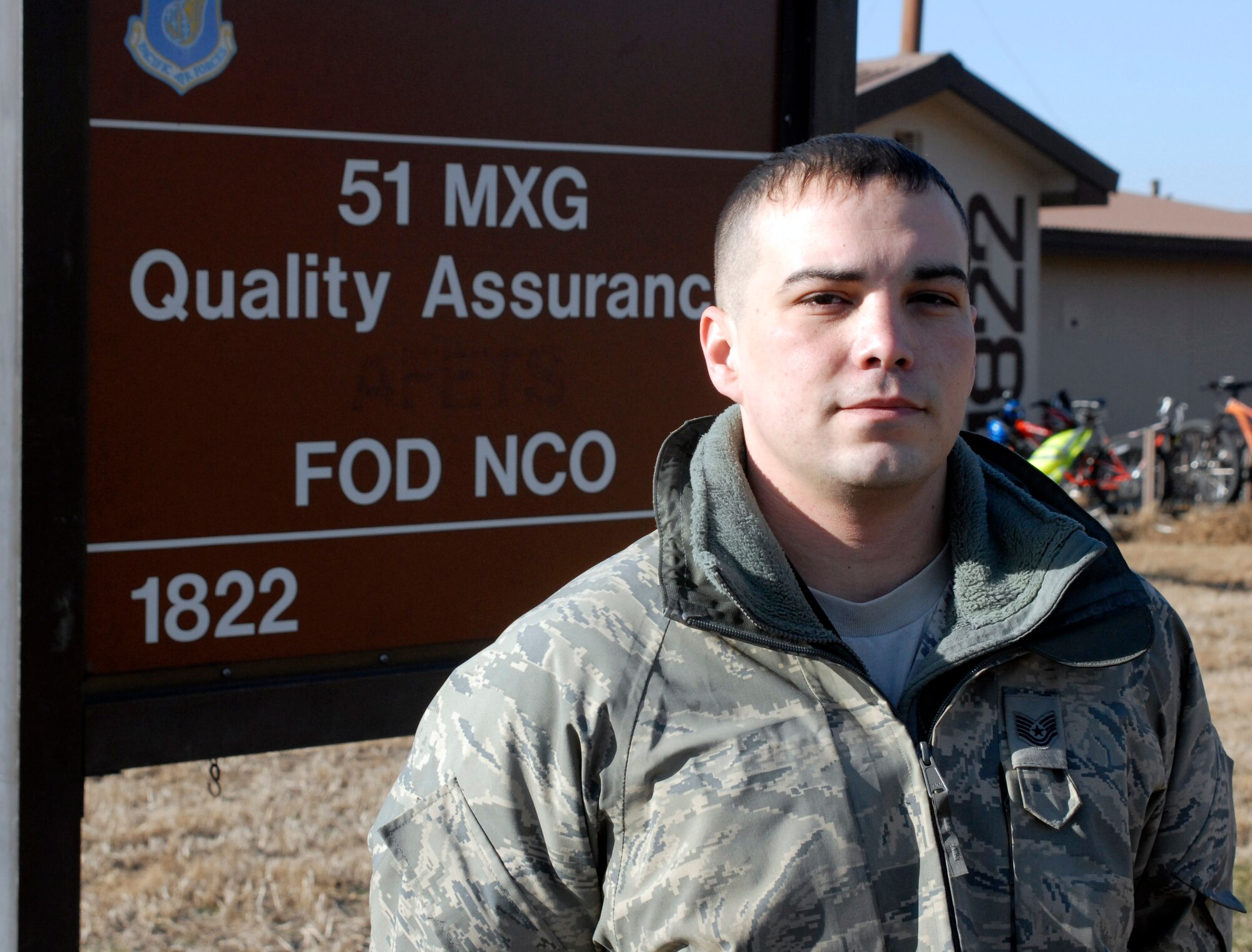 Staff Sgt. Armando Soler II, 51st Maintenance Group Quality Assurance. (U.S. Air Force photo/Tech. Sgt. Eric Petosky)