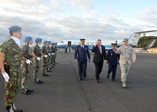 SecAF thanks Airmen during Lajes visit > U.S. Air Force > Article Display