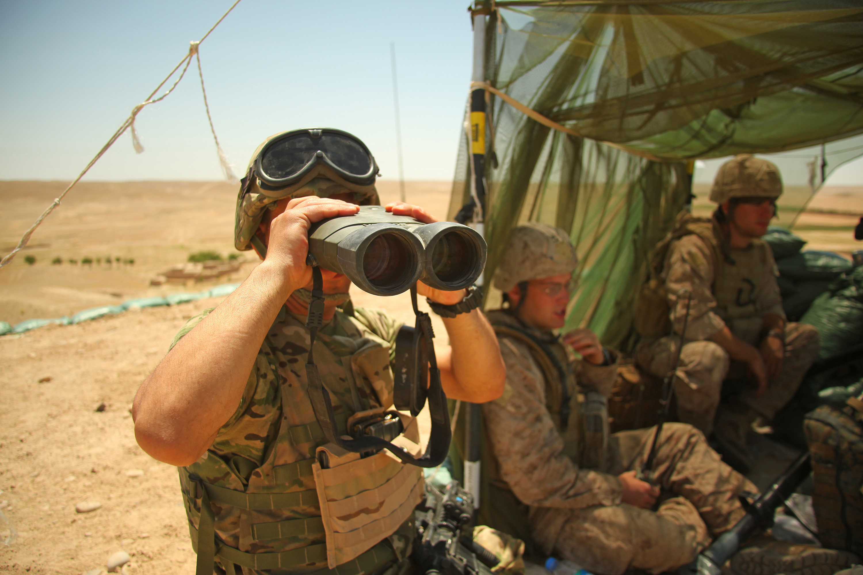 2nd ANGLICO watches over forces > II Marine Expeditionary