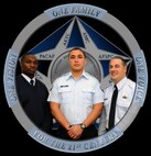 Aviation resource managers from the 80th Fighter Squadron pose for a photo at Kunsan Air Base, Republic of Korea, recently. Not pictured is one member from the 80th FS and the aviation resource managers from the 35th Fighter Squadron. (U.S. Air Force photo illustration by Senior Airman Benjamin Stratton/Released)