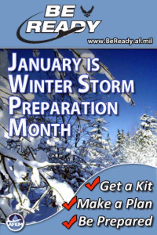 January is Winter-Storm Preparation Month