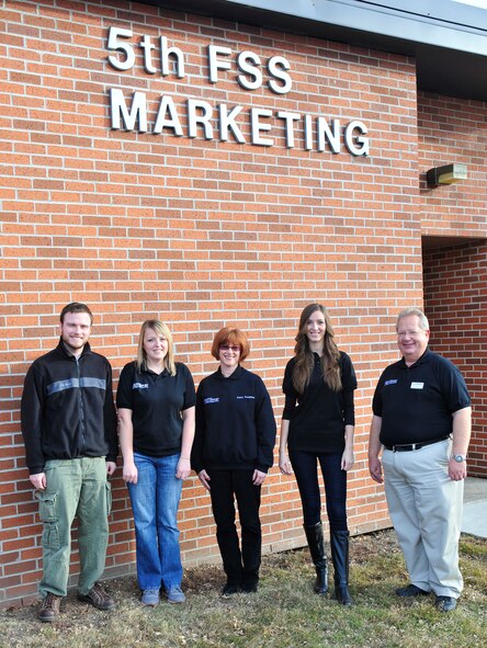 MINOT AIR FORCE BASE, N.D. – The A1 awards recognize the best performers and finest installation level programs. Marketing is the driving force behind its squadron’s success. Its programs have maintained a strong community bond while generating $33,000 through sponsorships and donations. As a result of these accomplishments, Marketing was awarded the A1 award for the year in their category. (U.S. Air Force Photo/Senior Airman Desiree Esposito)