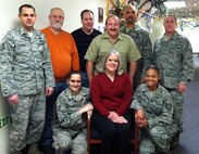 MINOT AIR FORCE BASE, N.D. – The A1 awards recognize the best performers and finest installation level programs. Manpower and Organizations designed plans for exercises including Prairie Knight, the ORI, and two BSART exercises. Manpower and Organizations personnel volunteered more than 507 hours to assist flood victims with clean up and laying and filling sand bags. As a result of these accomplishments Manpower and Organizations was awarded the A1 award for the year in their category. (Courtesy photo)