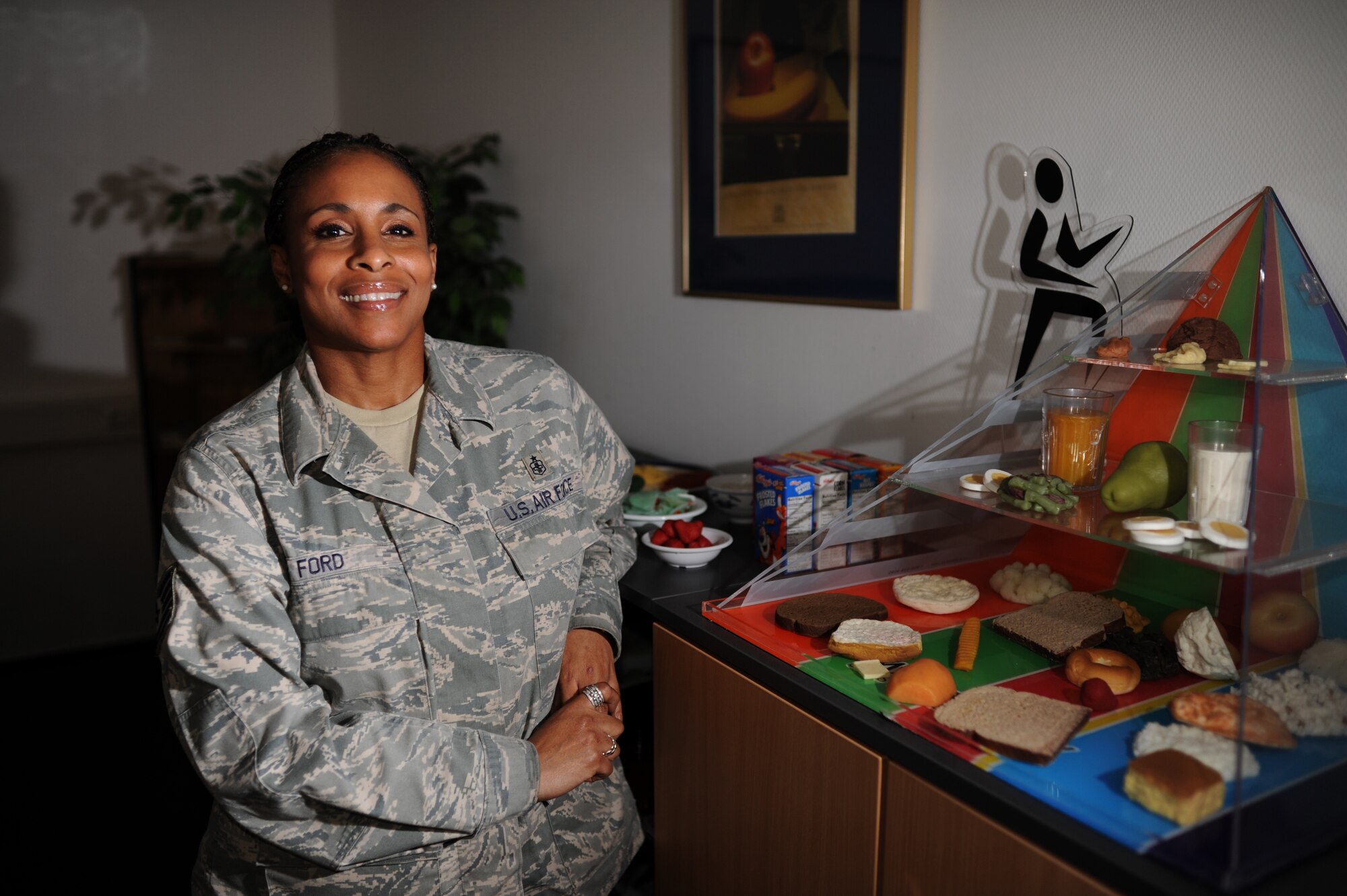 SPANGDAHLEM AIR BASE, Germany – Tech. Sgt. Candance Ford, 52nd Aerospace Medicine Squadron, is the Super Saber Performer for the week of Dec. 29 – Jan. 4. (U.S. Air Force photo/Airman 1st Class Matthew Fredericks)