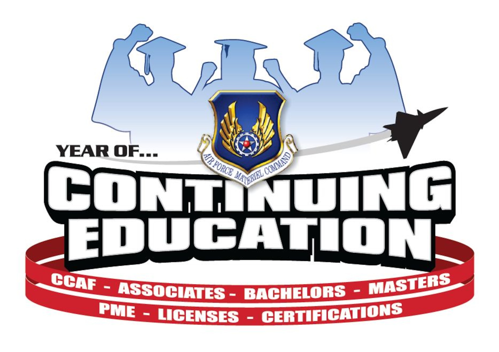 2012 is AFMC's Year of Continuing Education. (U.S. Air Force graphic)