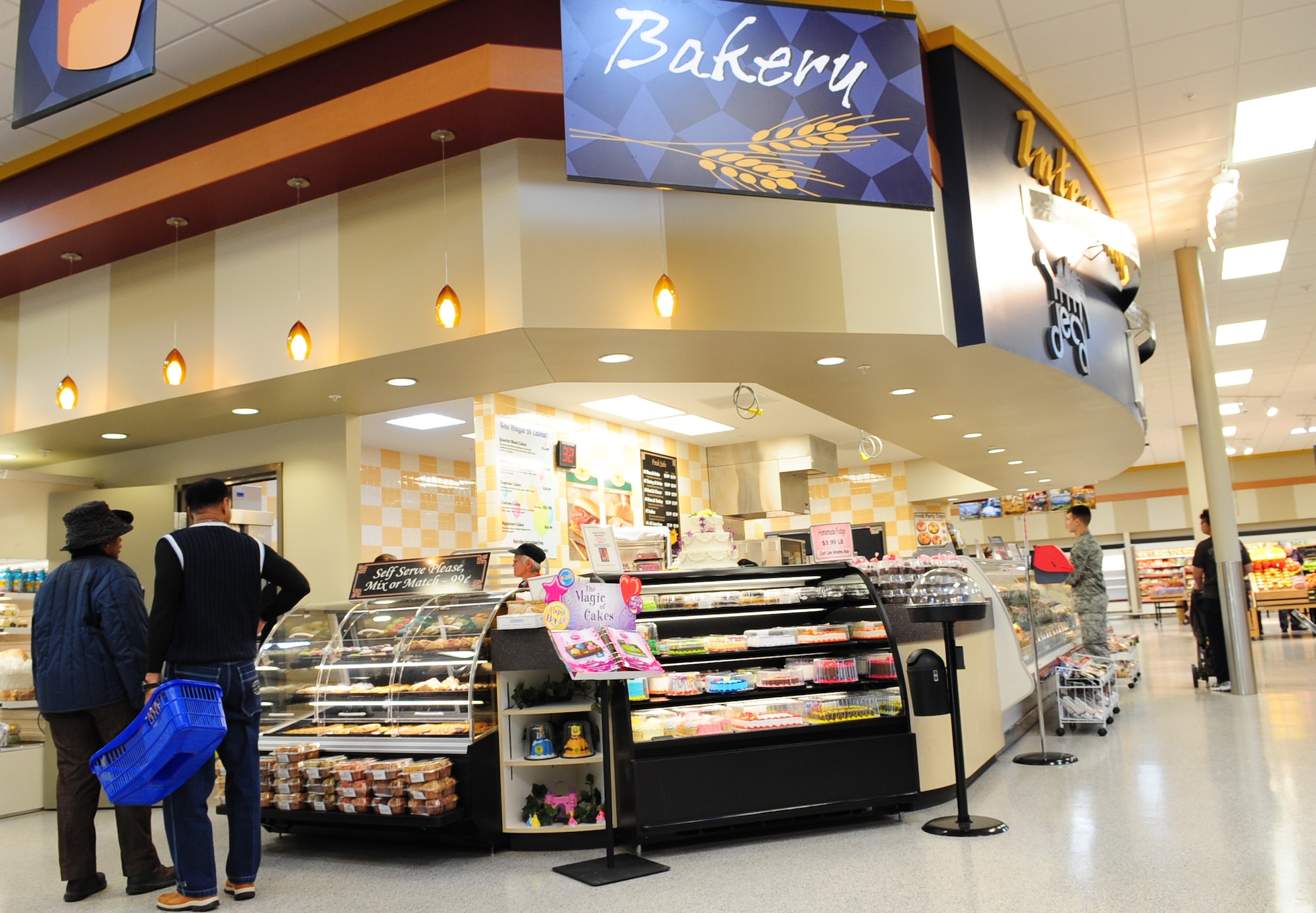 MOODY AIR FORCE BASE, Ga.-- The addition to the Moody Commissary opens Feb. 1 after months of construction. The new addition has a deli, bakery and sushi bar. (U.S. Air Force photo/Senior Airman Stephanie Mancha)(RELEASED) 