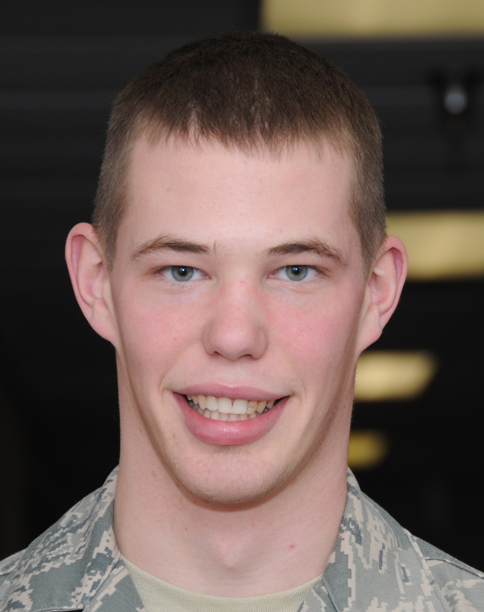 Honor guard Airman – Airman 1st Class Waylon Davault, 81st MSG.  (U.S. Air Force photo by Kemberly Groue)