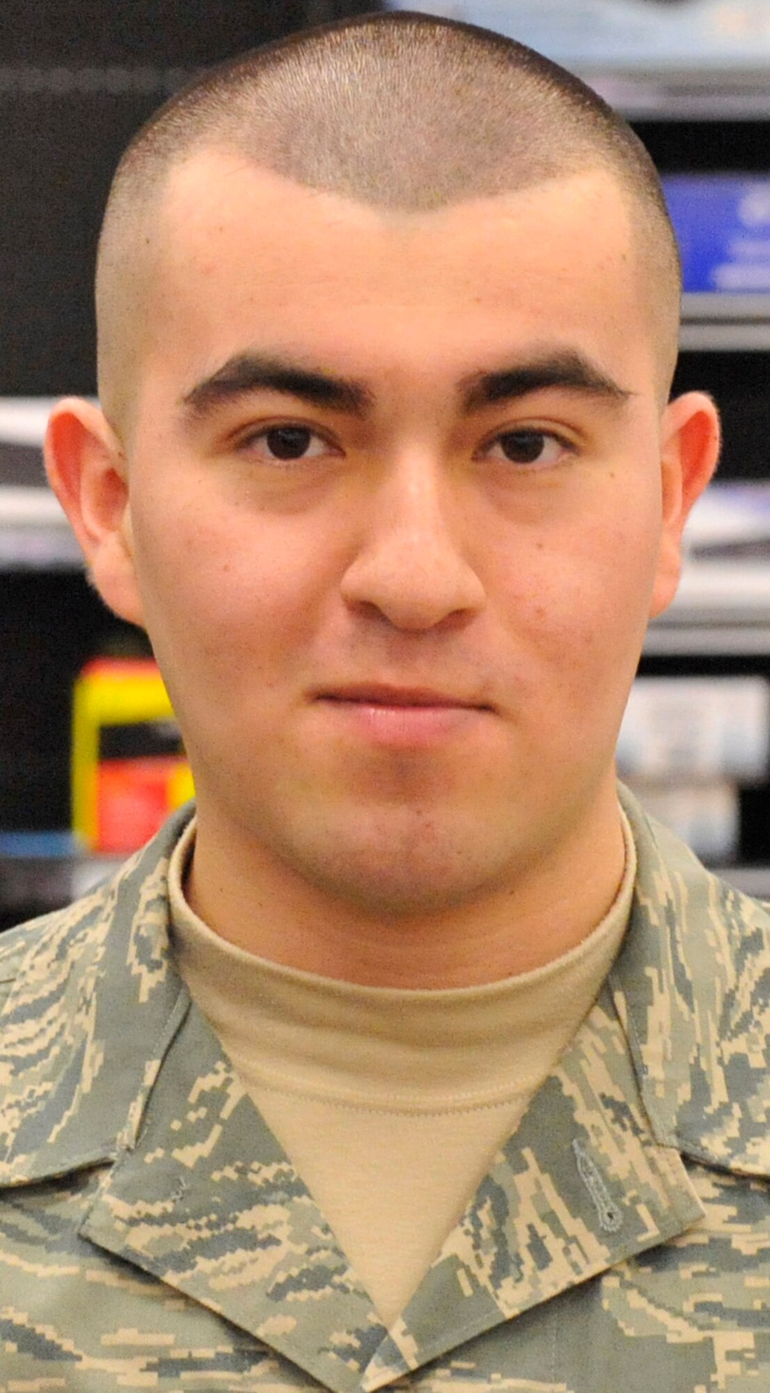 "Flowers from my ex-girlfriend really surprised me." -- Airman 1st Class Jorge Farromeque, Air Force Mortuary Affairs Operations Center carry team member.