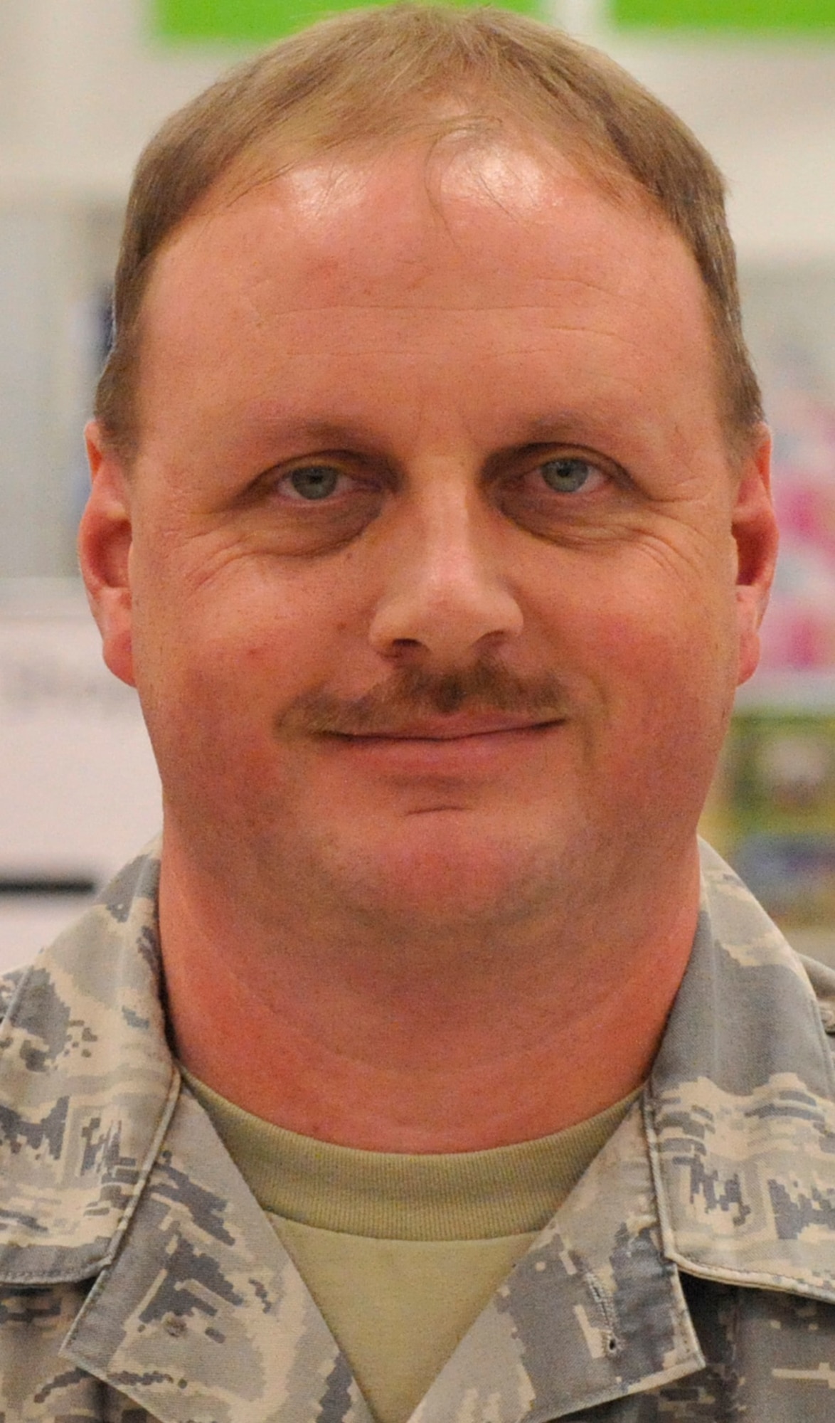 "A stuffed teddy bear from my wife a couple years ago." -- Master Sgt. Wayne Baker, 436th Aircraft Maintenance Squadron flight section chief.