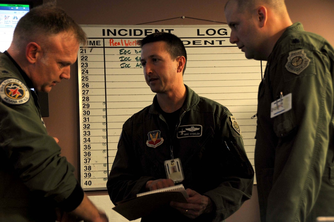 Air Force Col. Michael D. Stohler, 122nd Fighter Wing Operations Group 