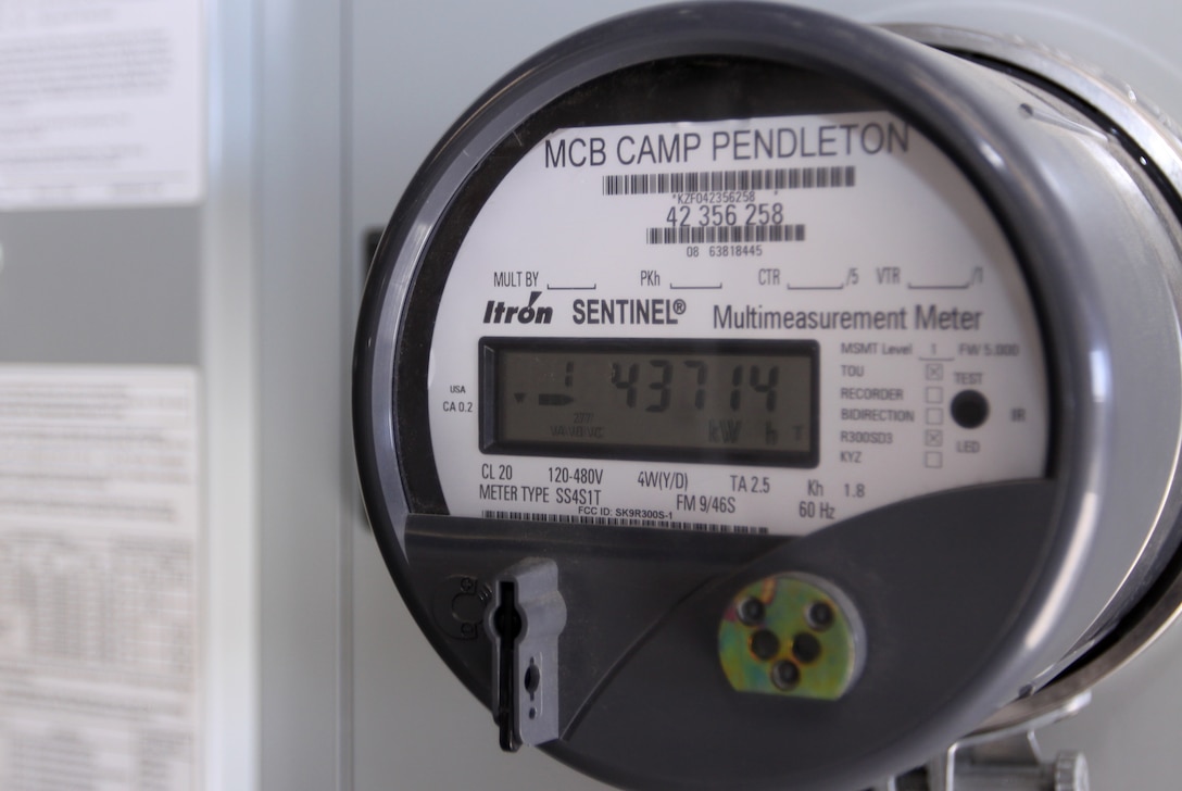 Camp Pendleton is going greener with the use of renewable energy, by developing a photovoltaic system or “solar panels,” which were unveiled in the Stuart Mesa housing community Feb. 3. The photovoltaic system uses solar cells to convert light into electricity, generating 1.48 megawatts of renewable energy annually, and will also power 5 percent of the base’s daily energy use. The system has 225 panels, with each panel featuring 28-235 watt-modules tallying 6,300 photovoltaic components for all six acres.