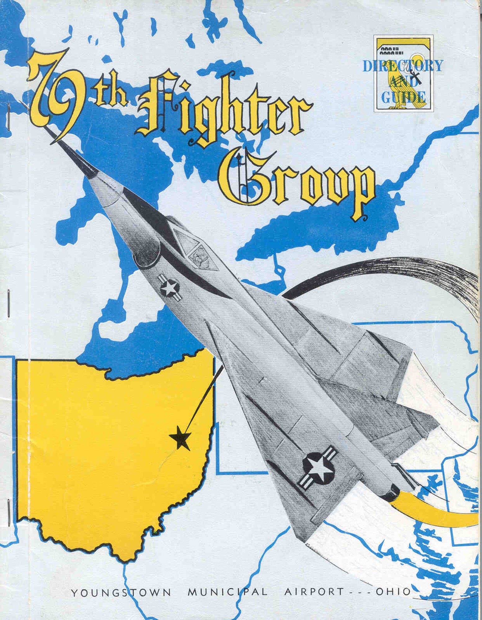 The cover of the 79th Fighter Groups base directory. Click HERE to see the full directory.