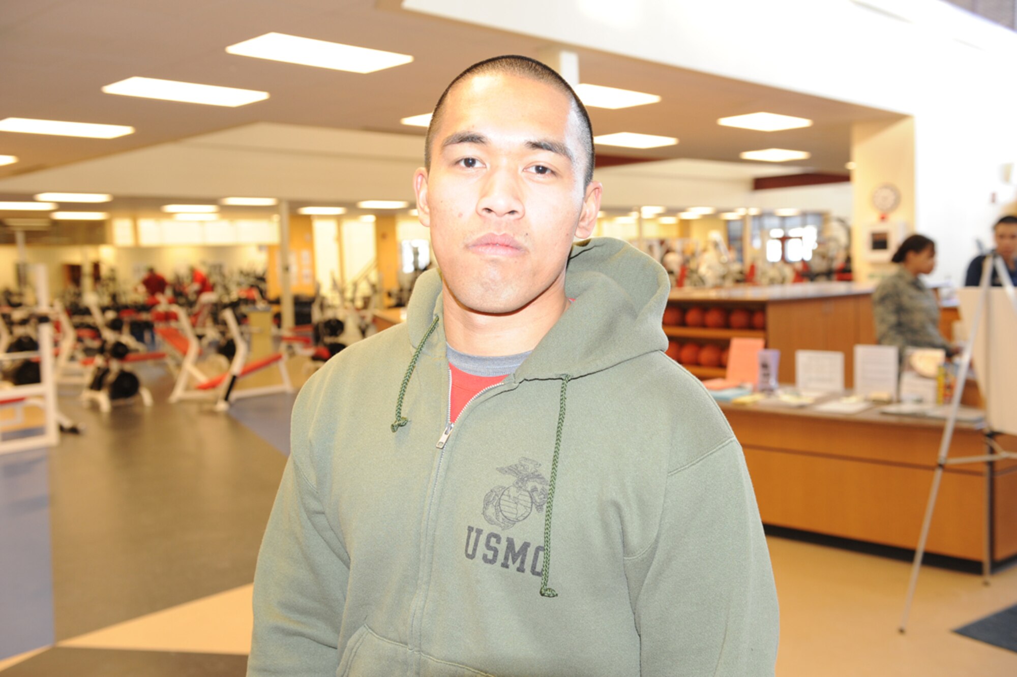 “Disclose everything.” Marine Staff Sgt.Rafael Yumo, Delta Company, 4th Antiterrorism Battalion