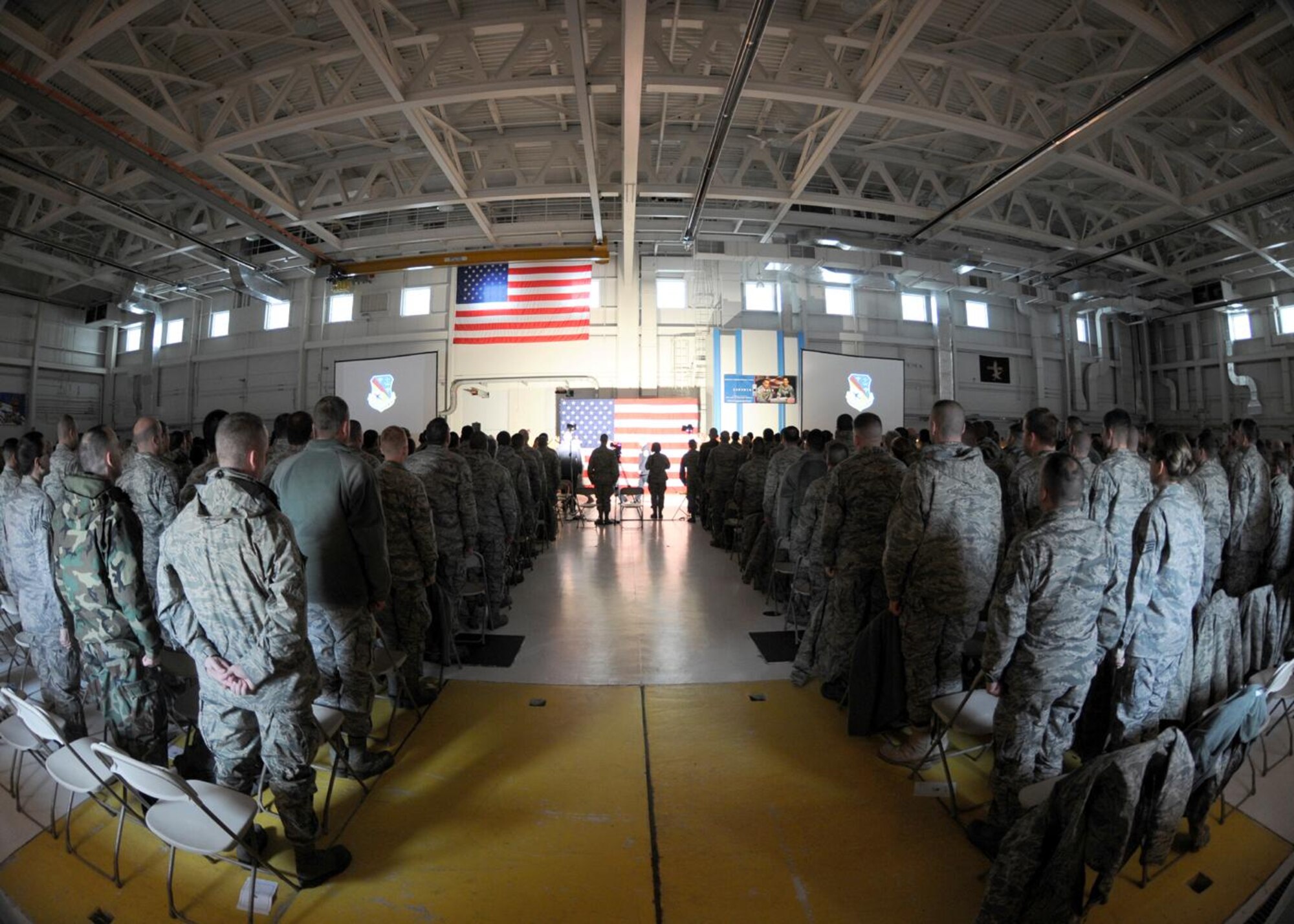 More than 200 service members were recognized as hometown heroes during a ceremony on Dec. 4 at the Army Aviation Support Facility. 