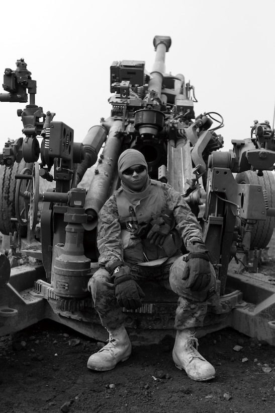 Cpl. Daniel Rivera, an artillery mechanic with 3rd Battalion, 12th Marine Regiment, 3rd Marine Division, III Marine Expeditionary Force, has worked in the artillery field performing malfunction maintenance on M777 howitzers for three years.