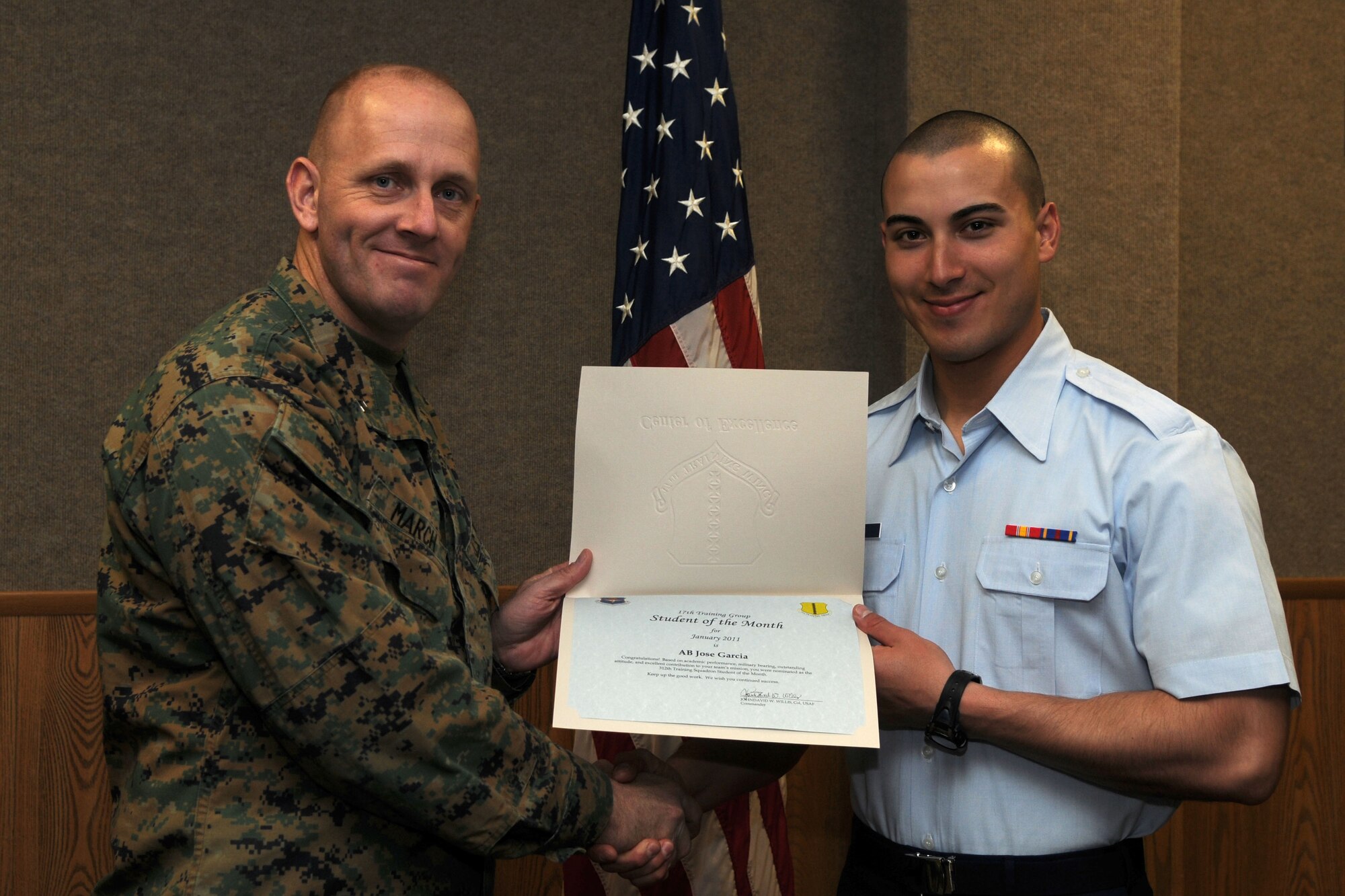 January Students of the month > Goodfellow Air Force Base > Article Display